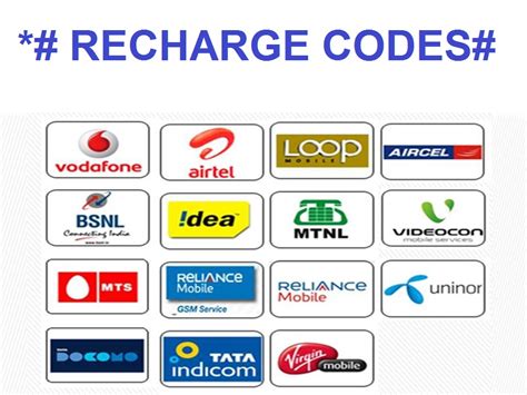 mobile recharge code